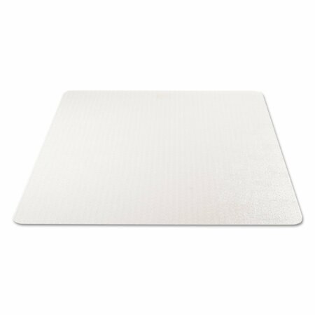 Deflecto EconoMat Occasional Use Chair Mat, Low Pile Carpet, Flat, 46 x 60, Rectangle, Clear CM11442F